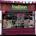 C5GEJ5 Tradition of London Ltd, model shop in Mayfair, established circa 1950, London, UK